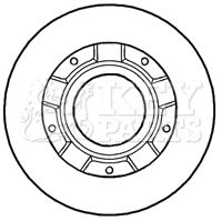 KEY PARTS Тормозной диск KBD5932S